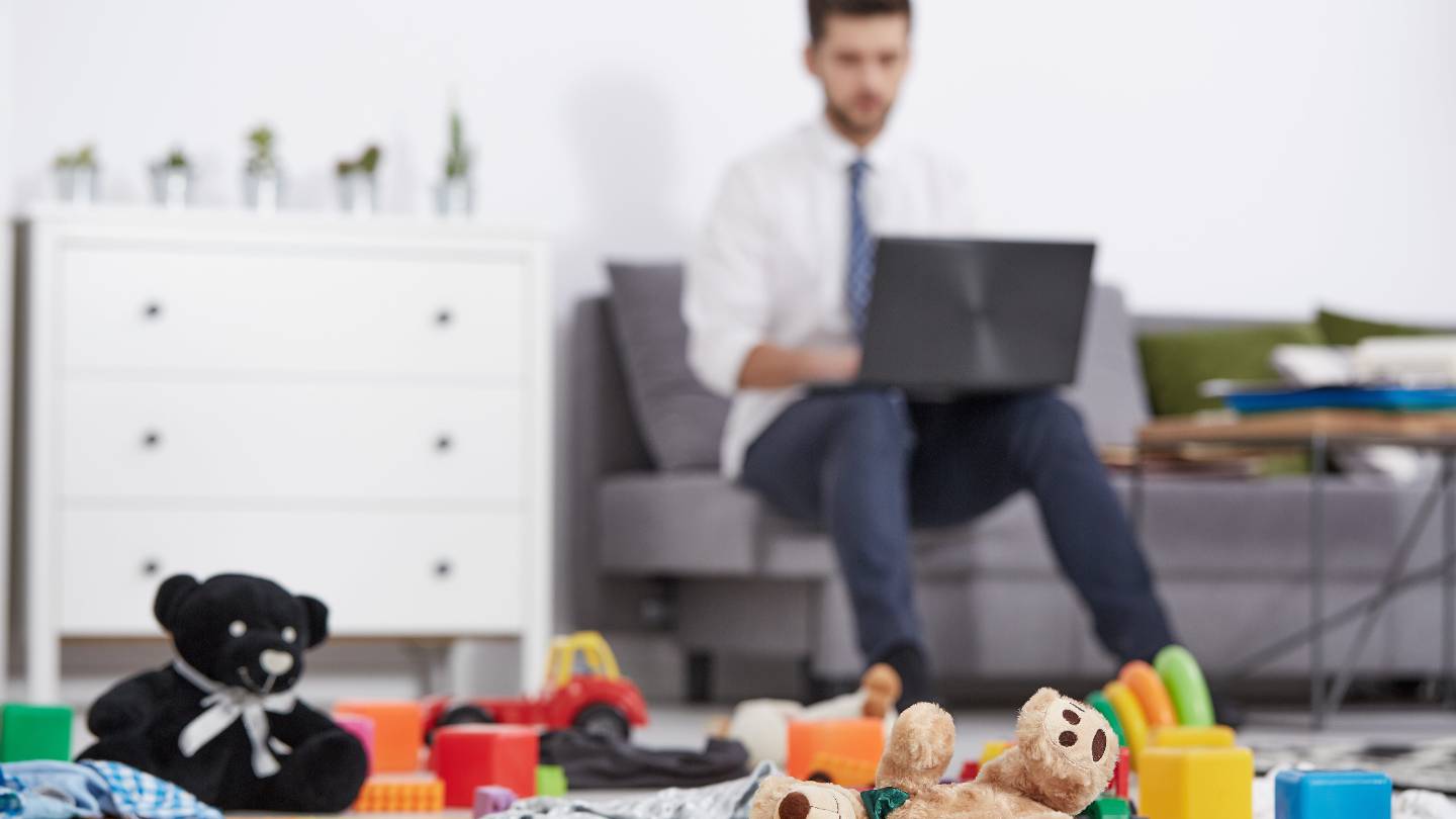 assurance habitation télétravail : illustration d'un espace de télétravail sécurisé à domicile