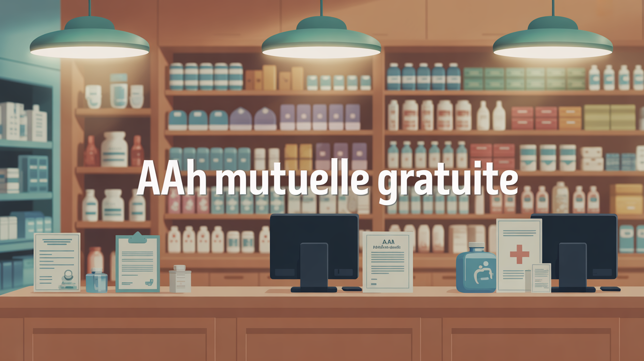 Pharmacie et AAH mutuelle gratuite