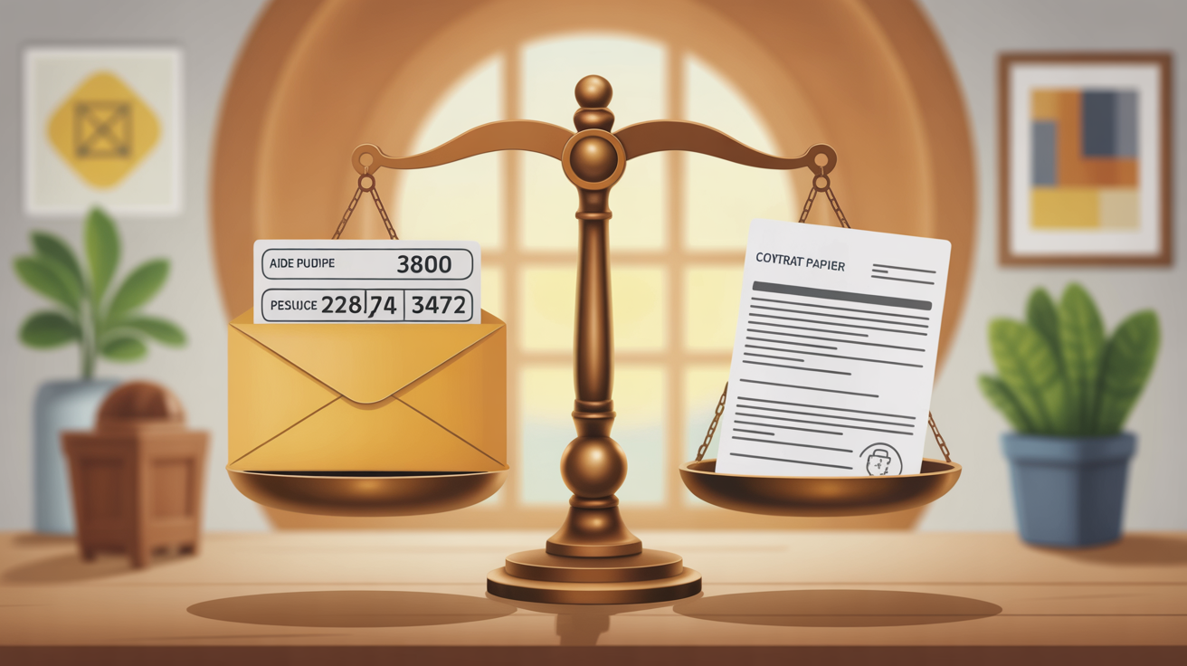 Balance aide publique assurance frais d'obseques