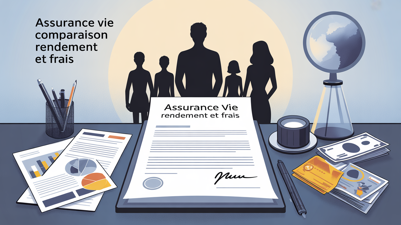 Contrat assurance vie Banque Populaire, pièces, graphiques, famille, rendement et frais