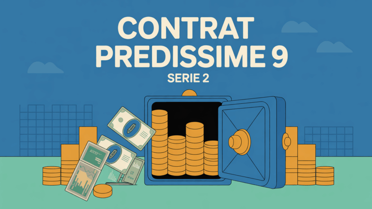 Illustration coffre fort Predissime 9 Serie 2 argent rendement