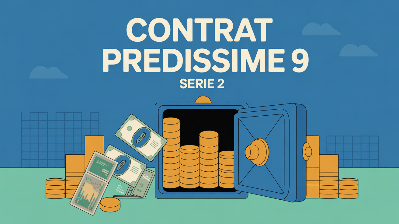 Illustration coffre fort Predissime 9 Serie 2 argent rendement