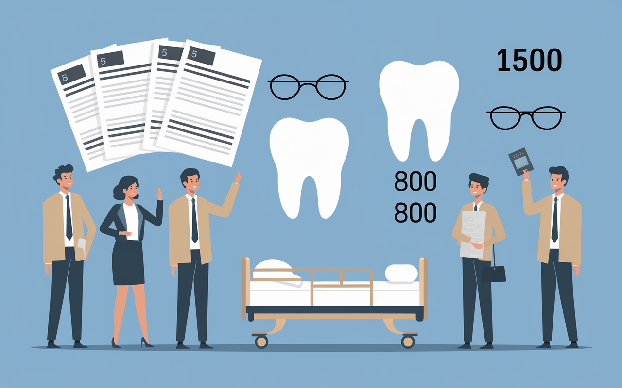Options garanties Swiss Life dentaire optique hospitalisation