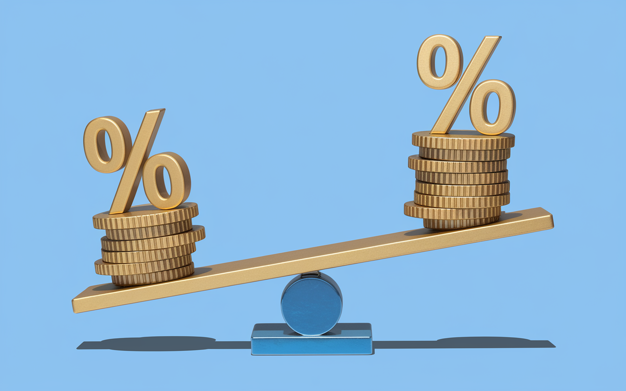 Balance stylisée illustrant impact frais de gestion assurance vie
