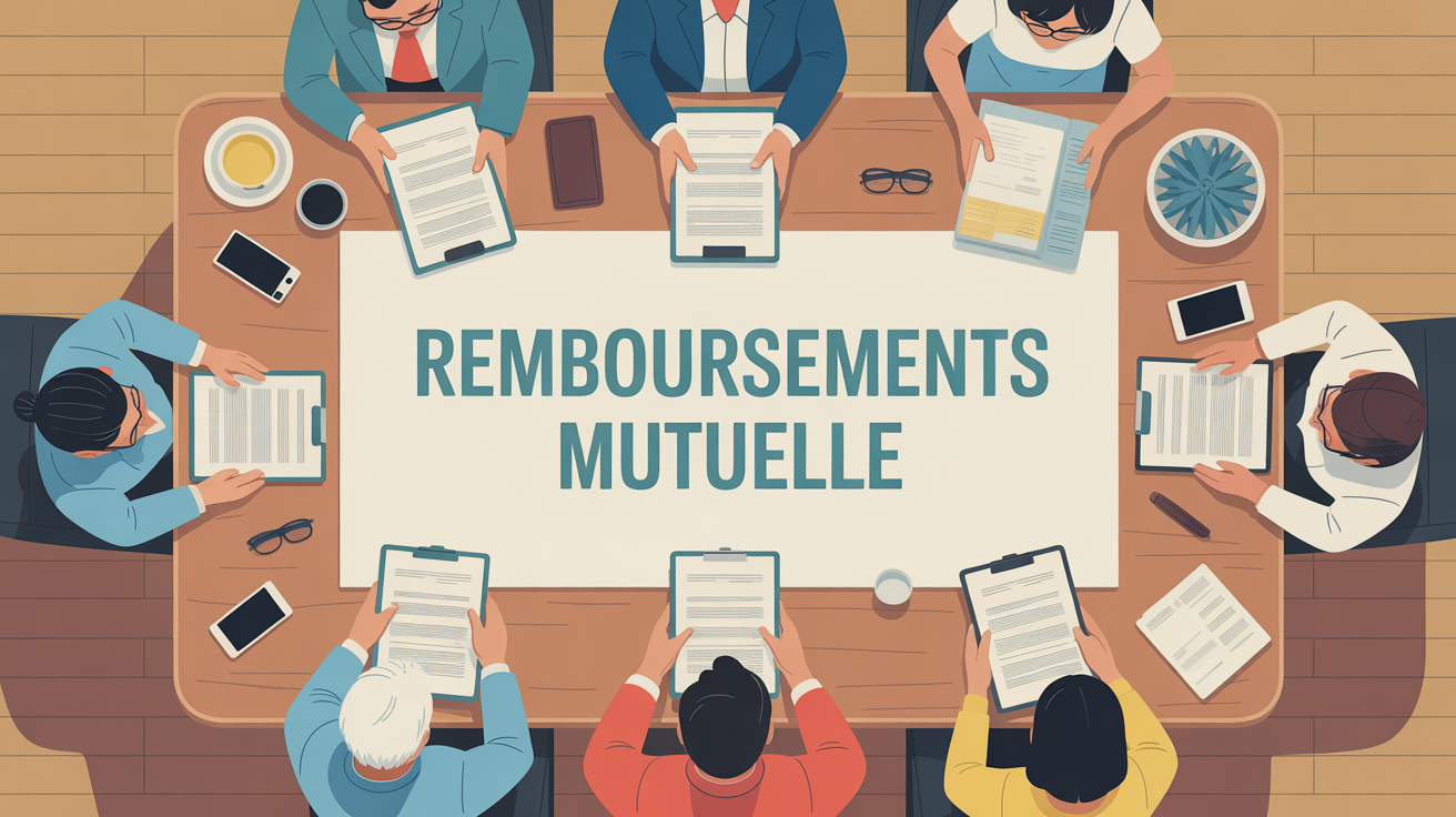Vue table familiale échanges documents médicaux remboursements mutuelle Baloo