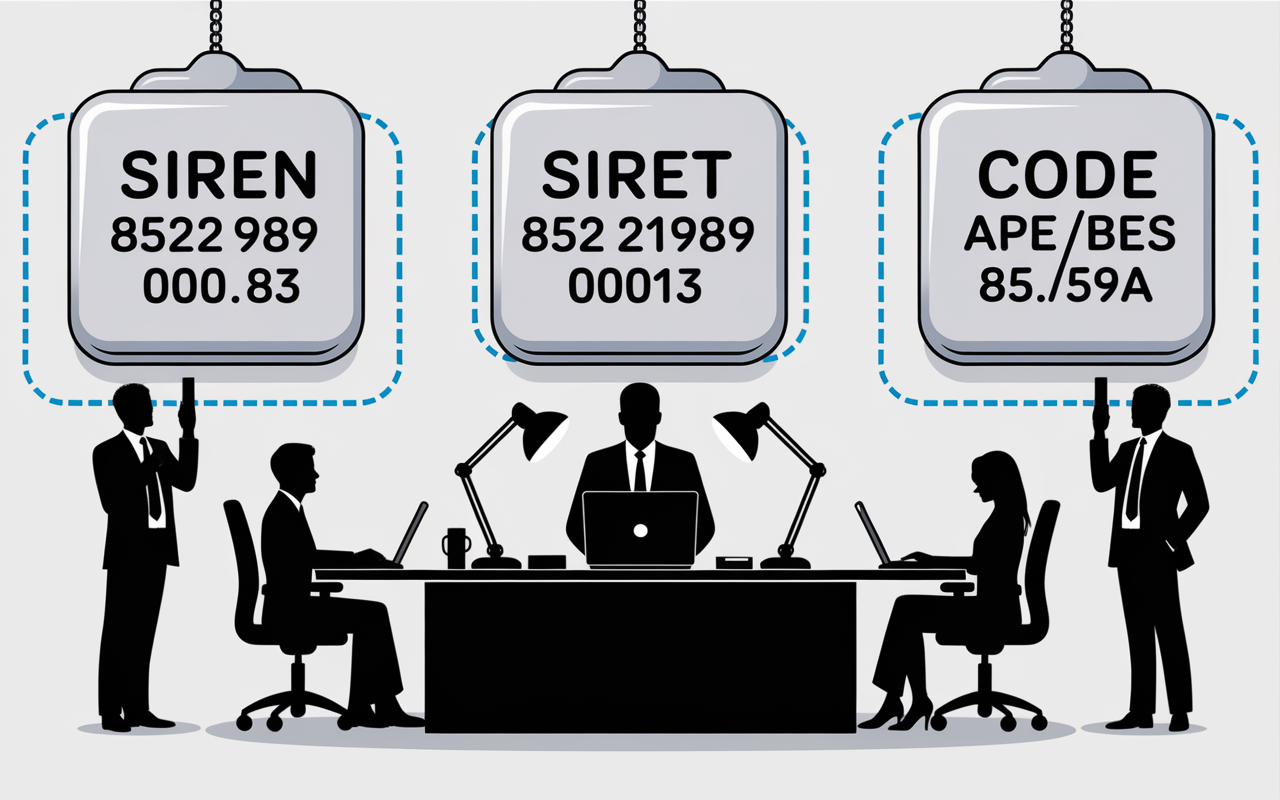 CFORT SIREN SIRET tableau données administratives
