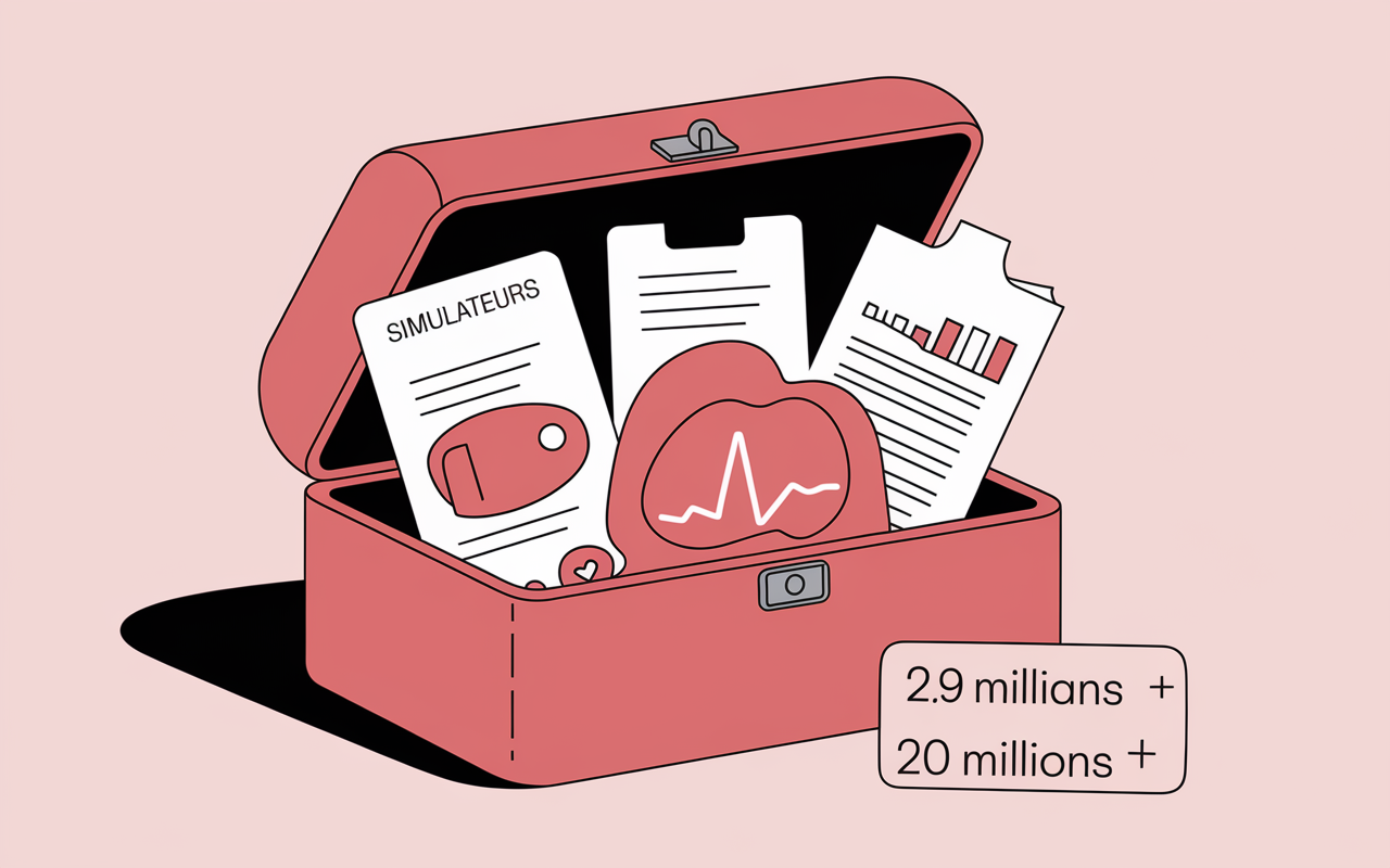 coffre isanté ressources simulateurs santé espace client