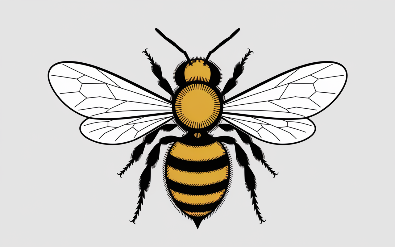 abeille stylisee jaune logo abeille assurances typographie