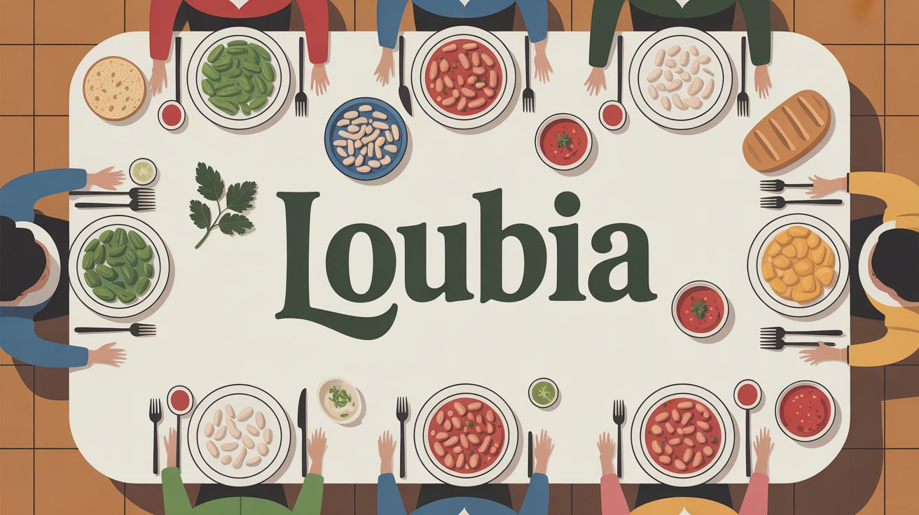 loubia maghreb haricots blancs repas convivial