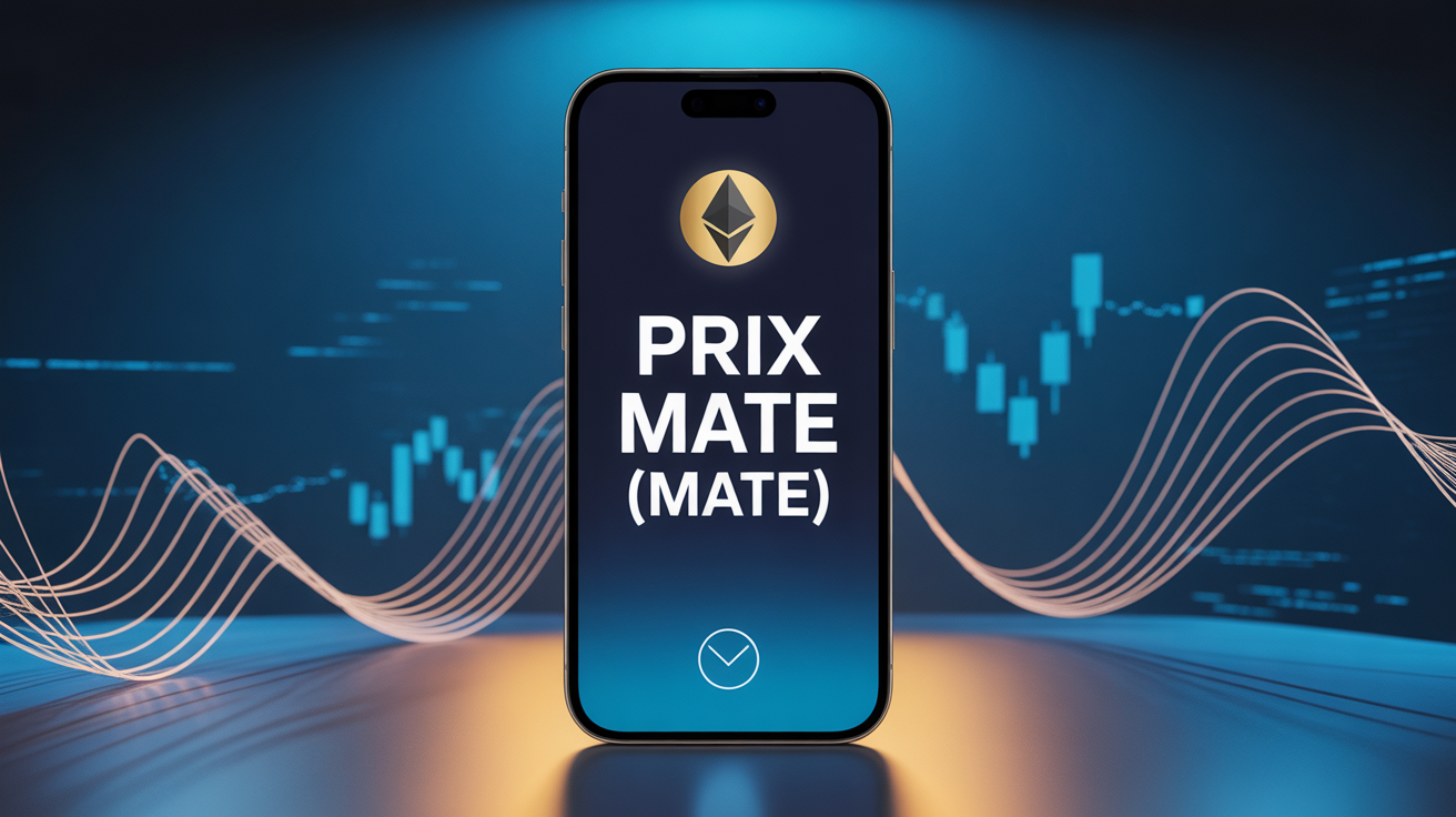 Prix Mate MATE sur smartphone graphique crypto