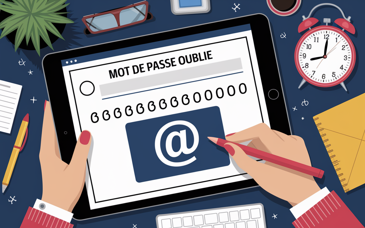 acces CNED formulaire mot de passe oublie email tablette