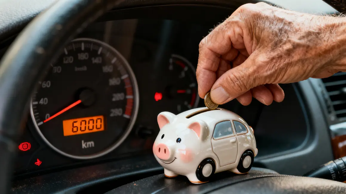 Compteur 6000 km et economie assurance auto senior