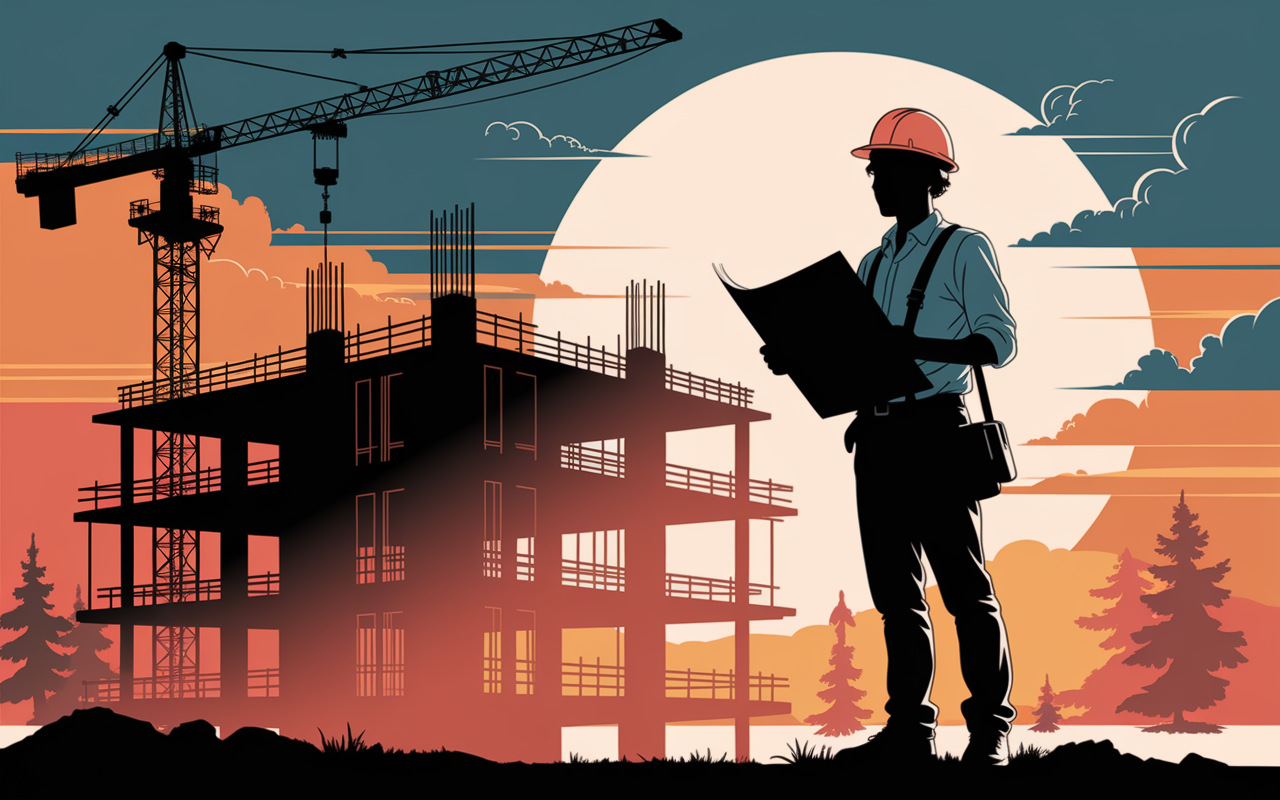 BTS Genie Civil jeune technicien sur chantier