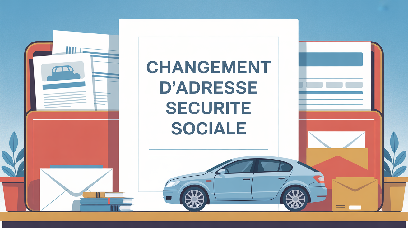 Dossier administratif changement adresse Securite sociale
