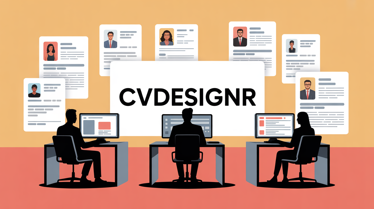Illustration CVDesignR CV moderne