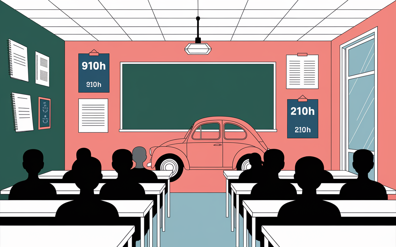 salle de classe TP ECSR moniteur auto-ecole