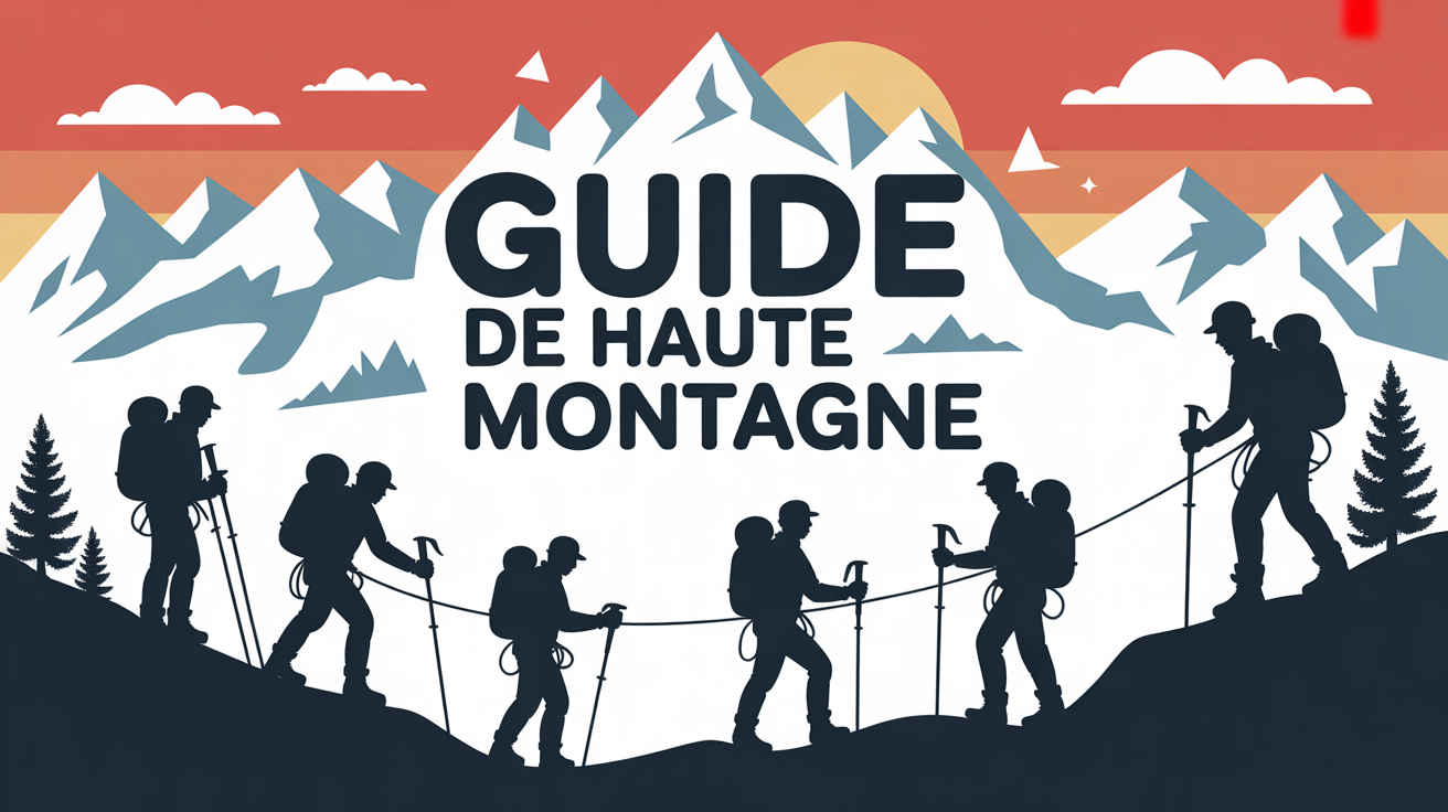 Illustration guide de haute montagne cursus ENSA France