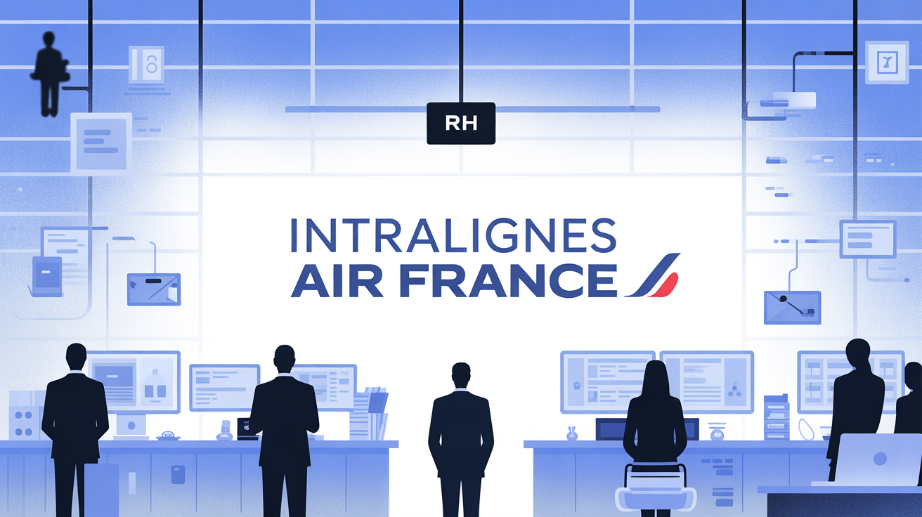 Portail Intralignes Air France numérique RH