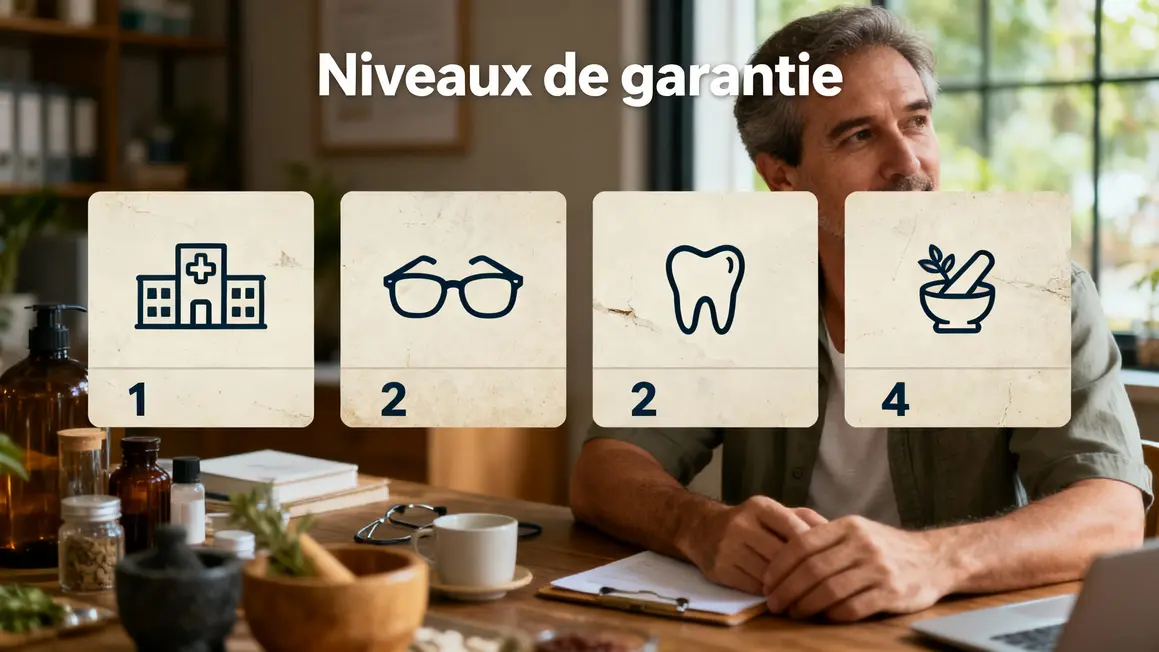 Comparatif garanties mutuelle senior optique hospitalisation dentaire
