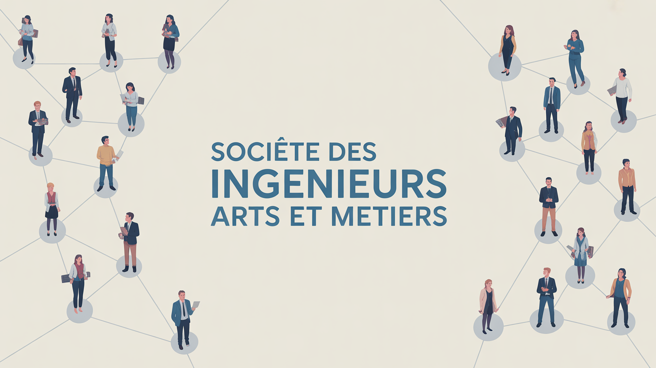 Illustration reseau solidarite ingenieurs Gadzarts Soce