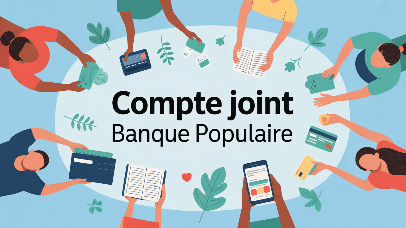 famille autour d'une table banque populaire compte joint