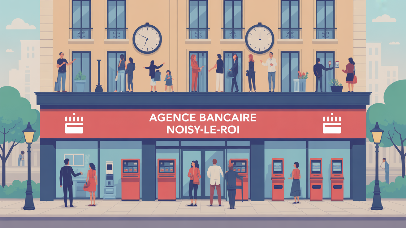 facade bnp noisy le roi familles automates