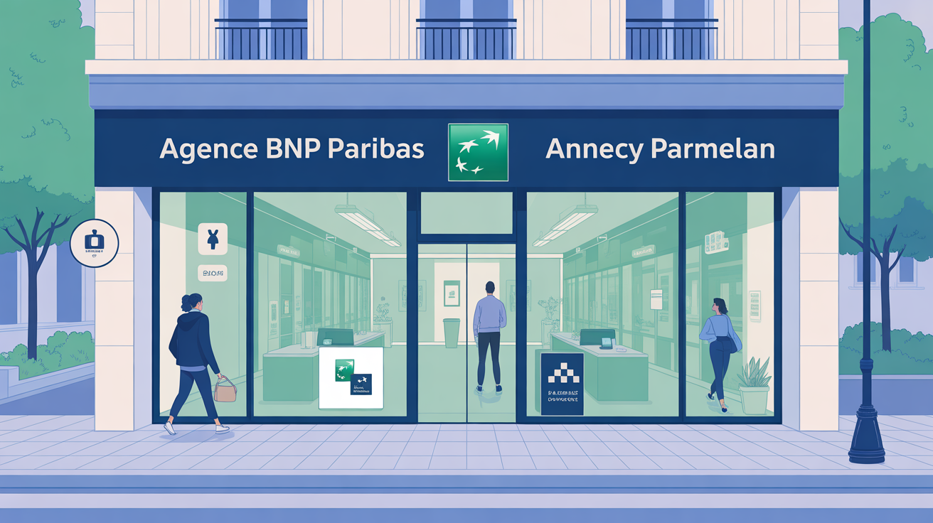 agence bnp paribas annecy parmelan moderne