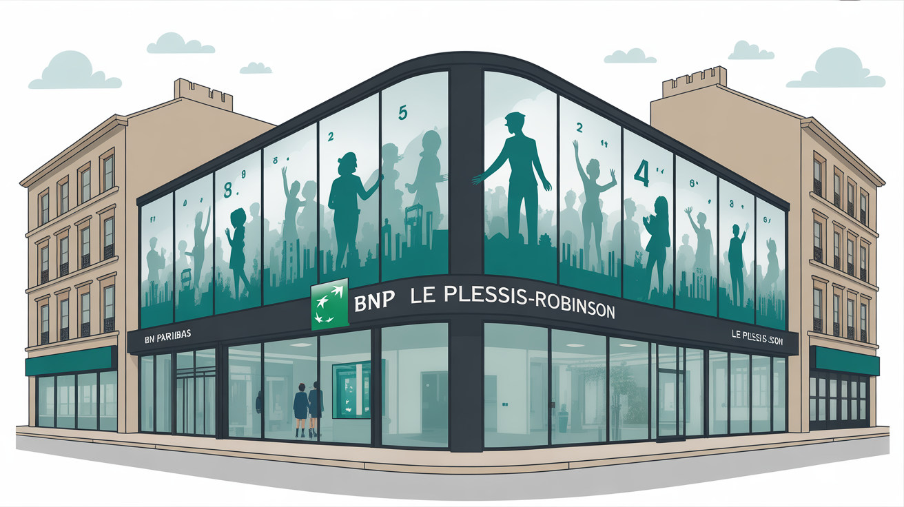 bnp paribas le plessis robinson banque moderne