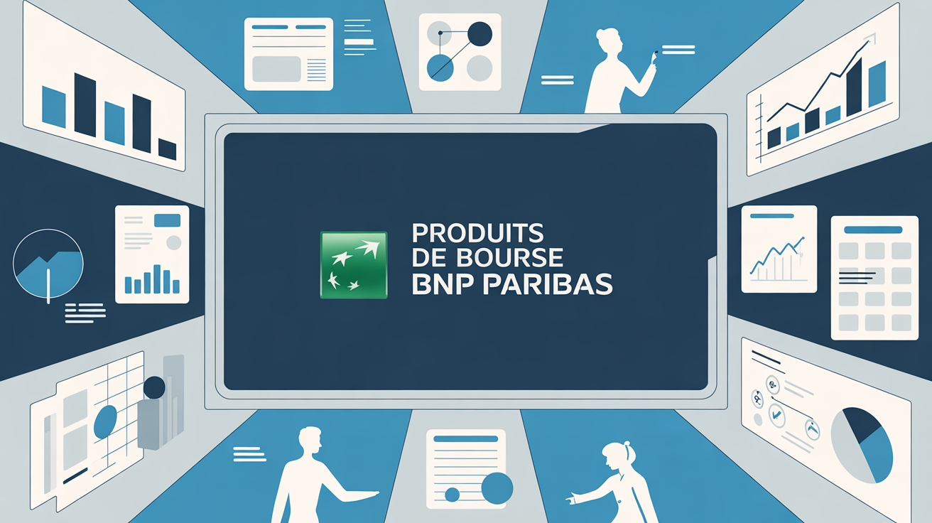 bnp produit de bourse plan bureau graphique