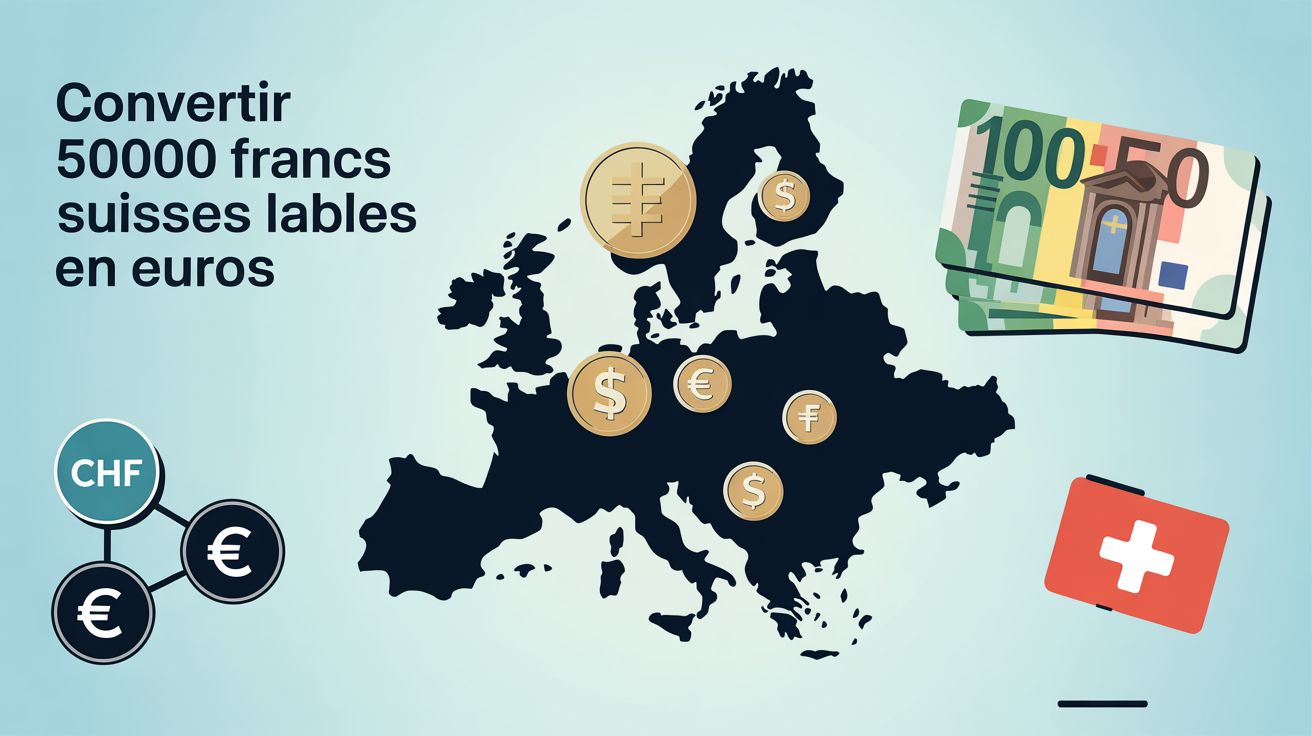 Carte conversion 50000 franc en euro