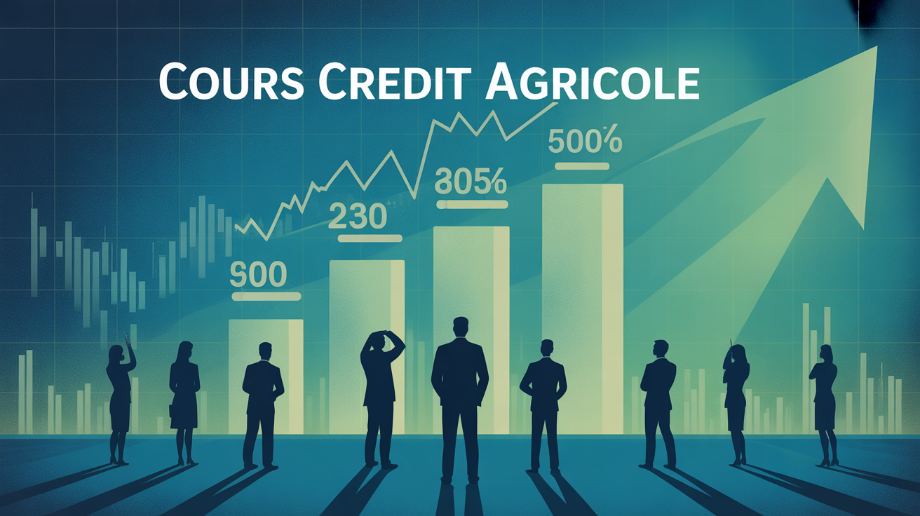 Tableau cote credit agricole bourse et chiffres