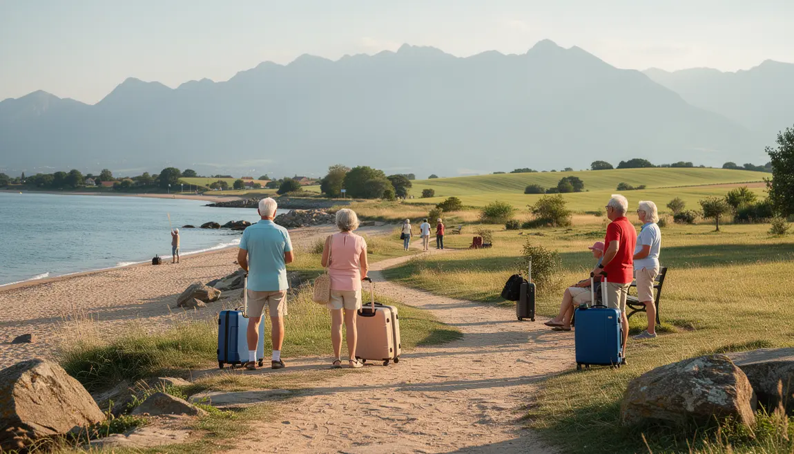 groupe seniors solos vacances adaptées panorama plage montagne