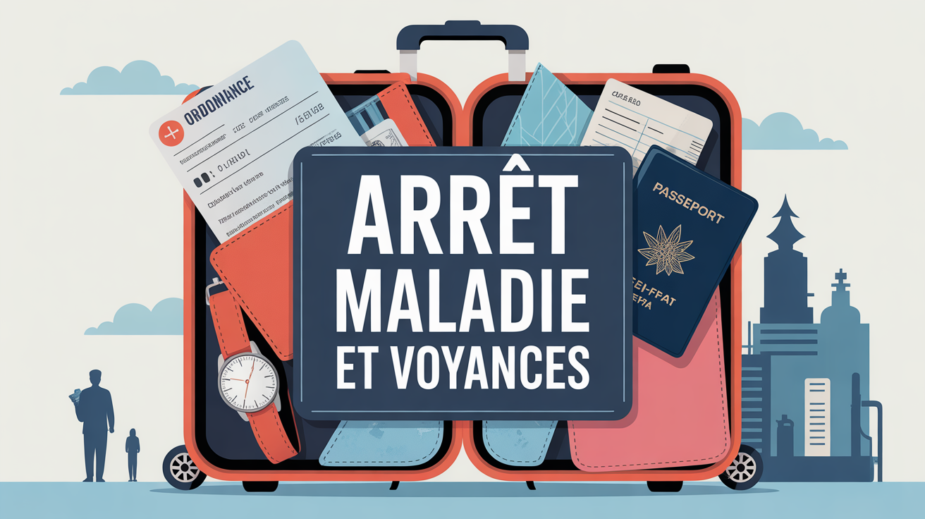 arret maladie peut on partir en vacances valise ordonnance passport