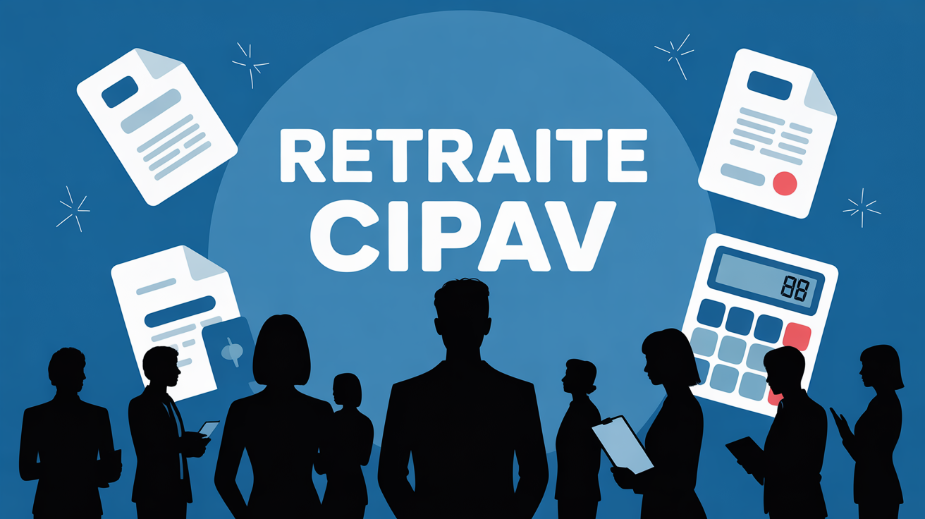 image cipav retraite silhouettes professionnelles