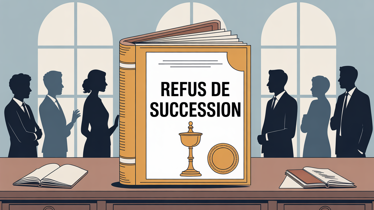 illustration tribunal combien coûte un refus de succession