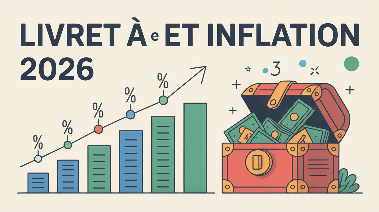 illustration inflation livret a coffre-fort et croissance 2026