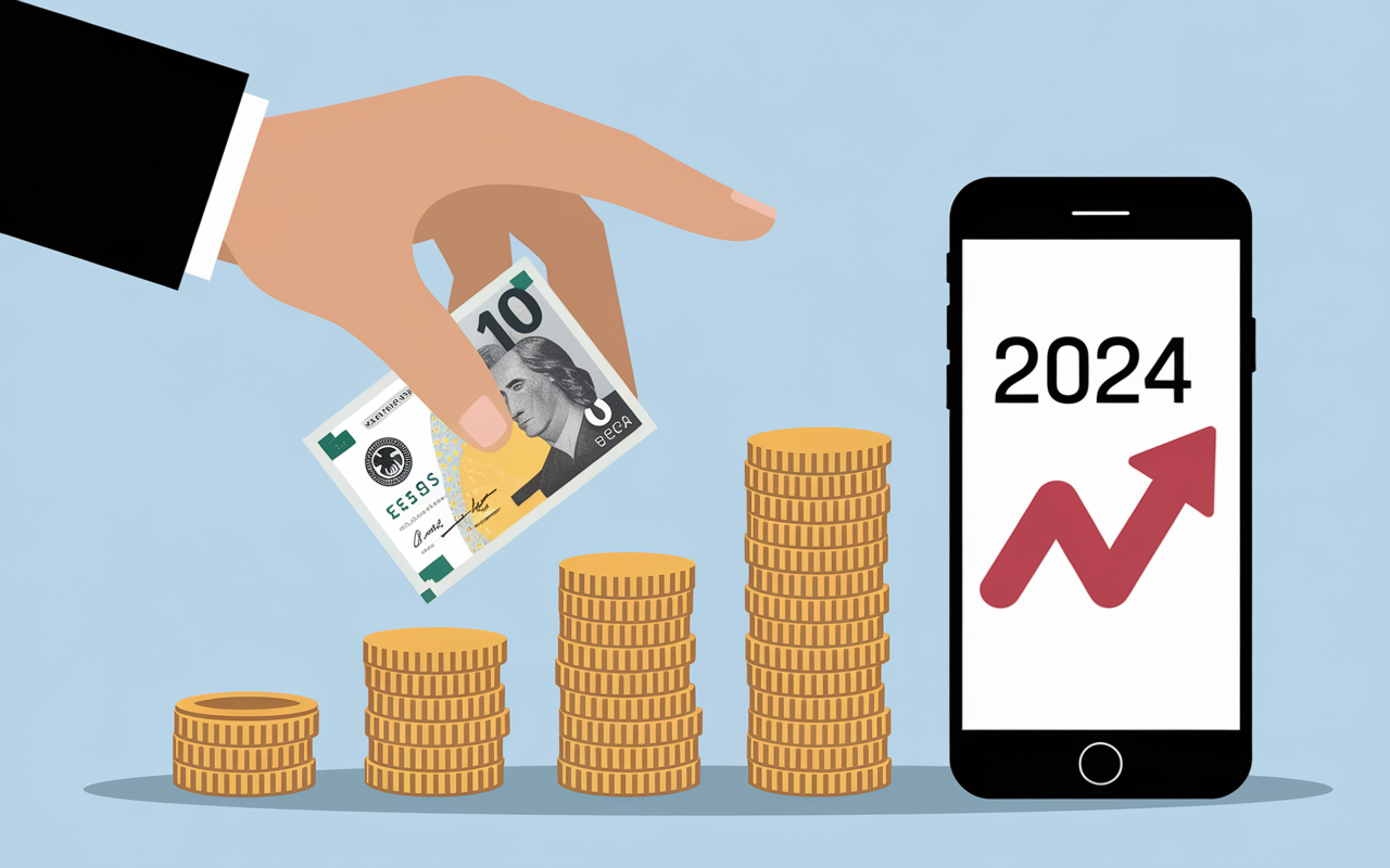 Investir en bourse petit budget tirelire smartphone