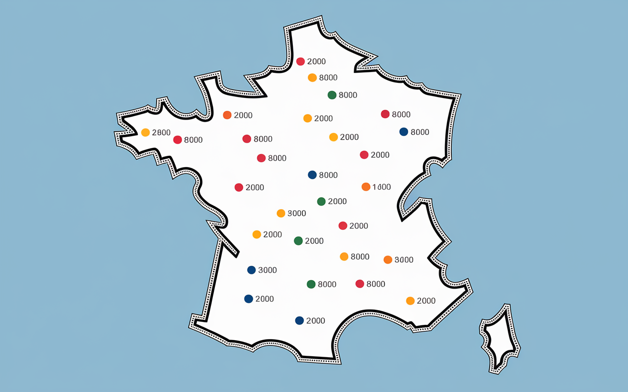 liste des mutuelles communales carte France villes partenaires
