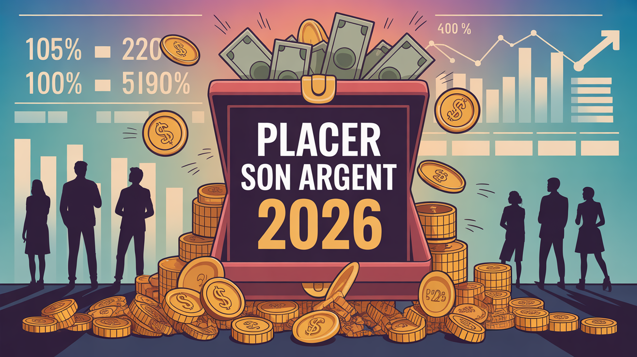 illustration meilleur banque pour placer son argent 2026