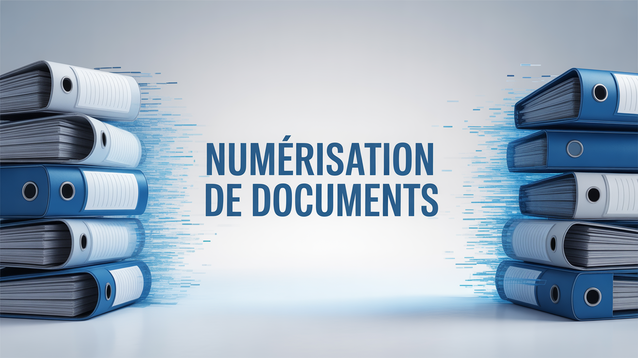 numérisation document flux digital dossiers
