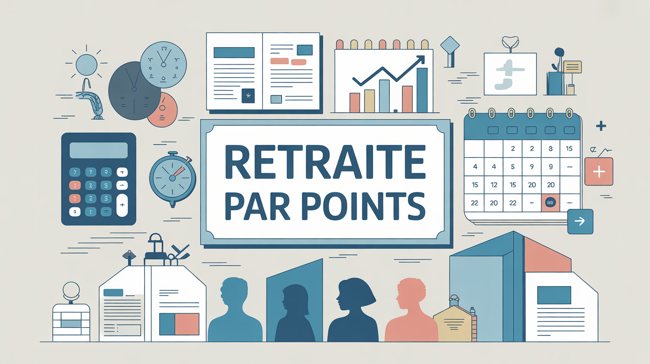 tableau retraite par points avantages et inconvénients