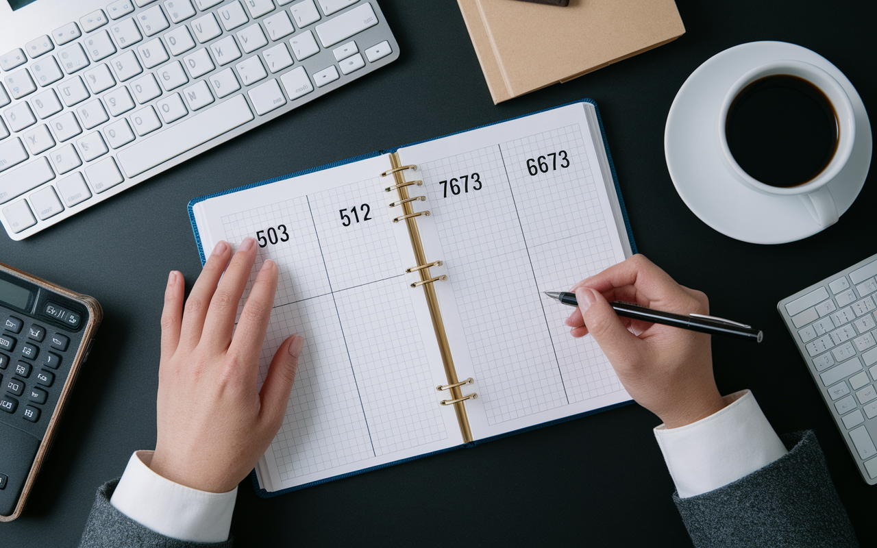 bureau carnet comptes valeur mobiliere de placement