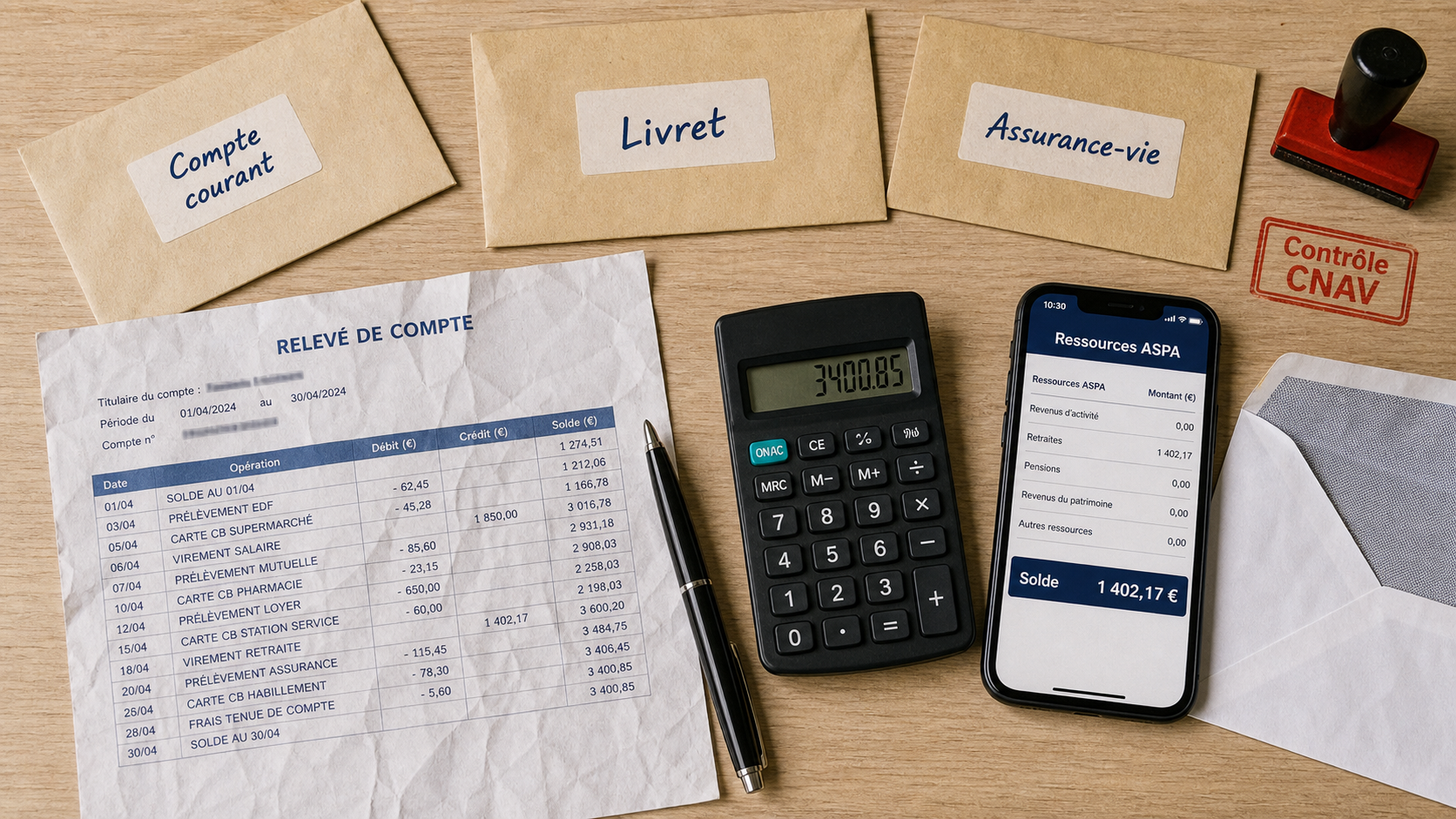 ASPA et compte courant : solde des liquidités et impact sur vos droits