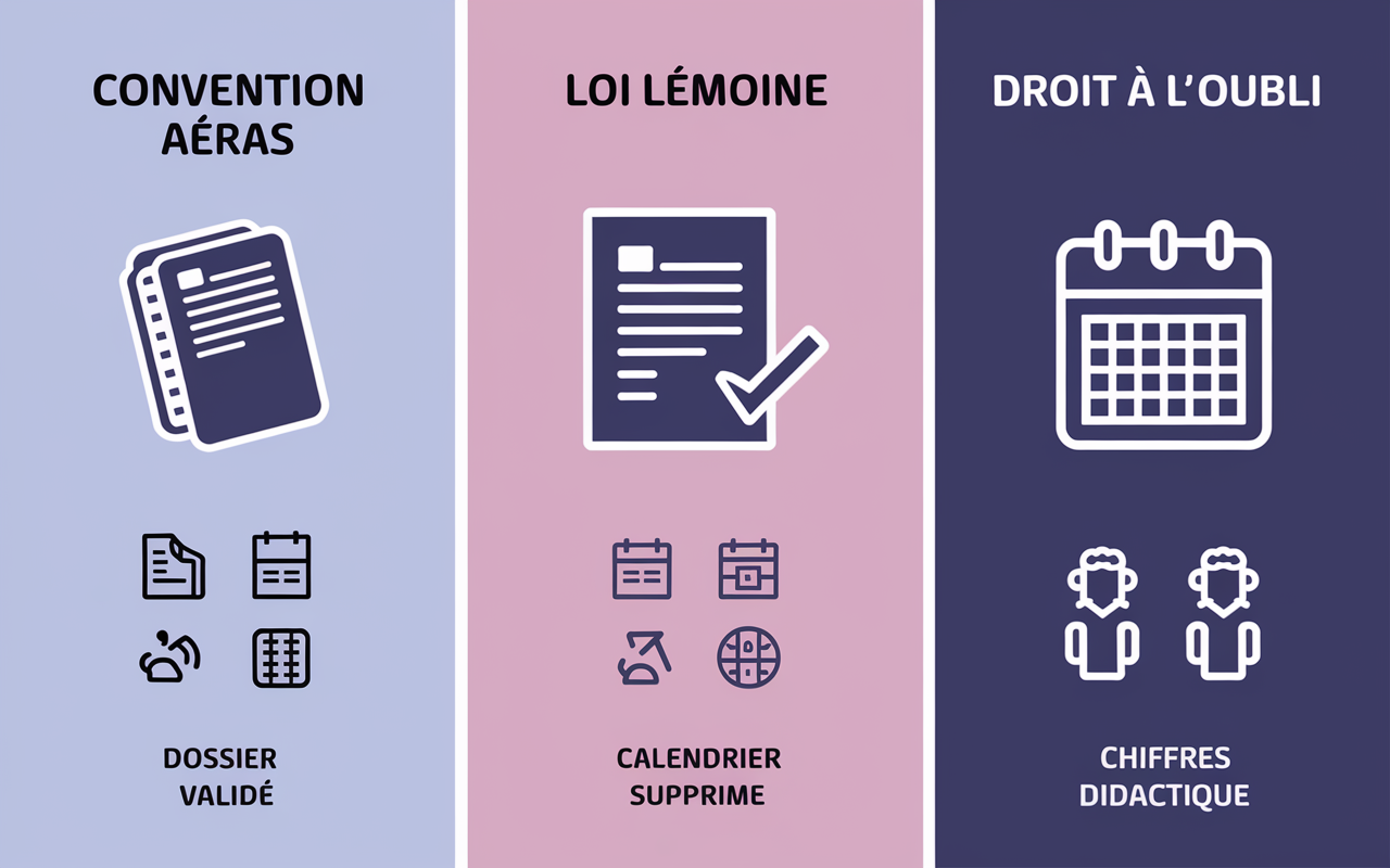 tableau dispositifs légaux assurance prêt risques aggravés santé