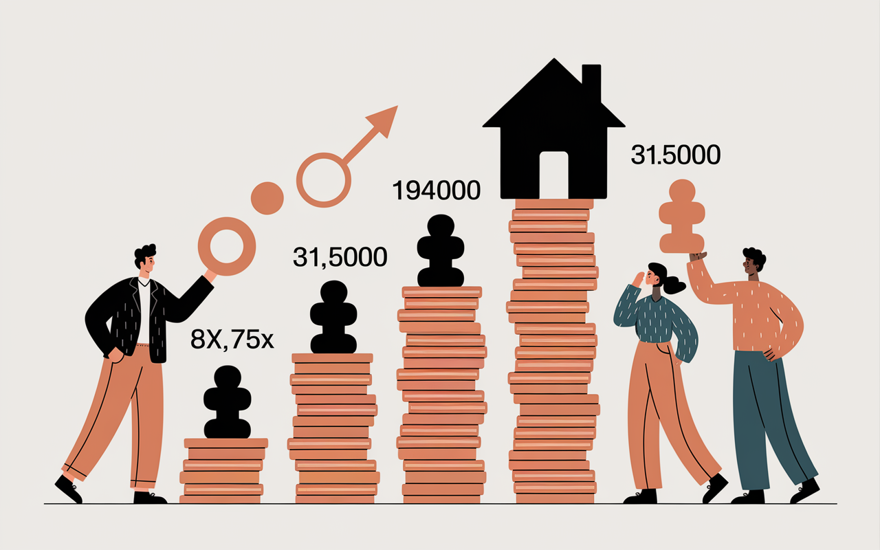tableau illustrant combien avoir de côté à 60 ans avec graphiques