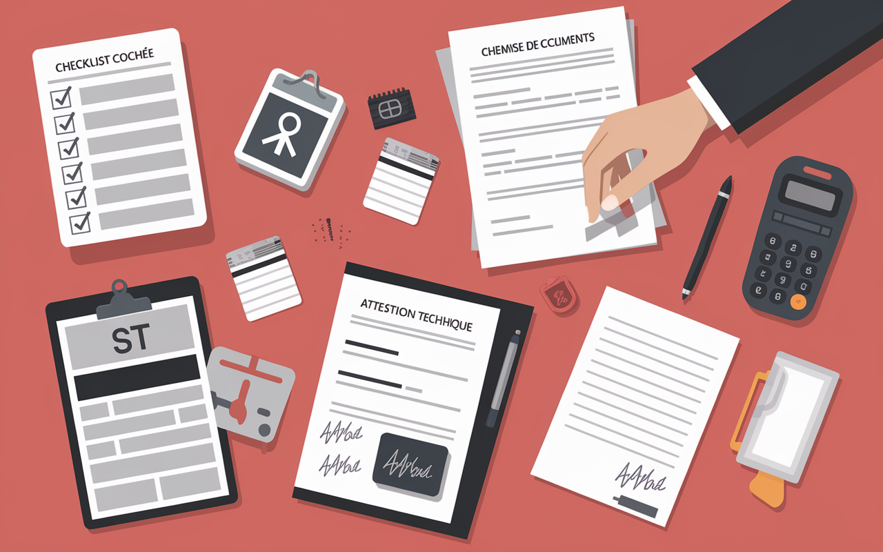 checklist compromis de vente sans emprunt documents