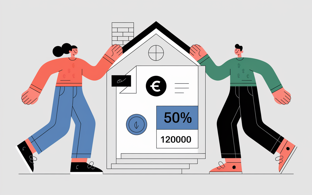 Divorce et crédit immobilier en cours, partage du prêt immobilier