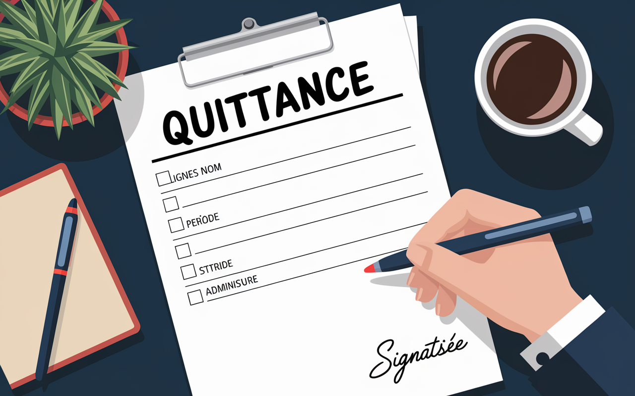 document quittance checklist conformite