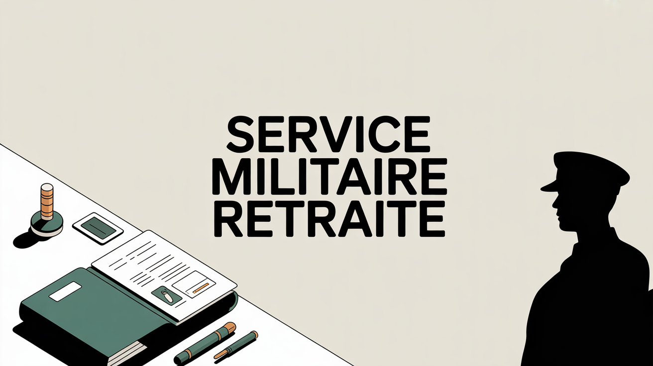 mon service militaire n'apparaît pas dans ma retraite dossier retraite table
