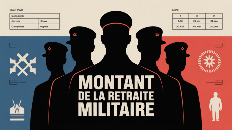 montant retraite militaire 25 ans de service, calcul et tableau indiciaire